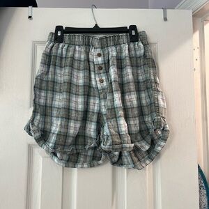 FREE PEOPLE Sunday Morning Womens Boxer Shorts